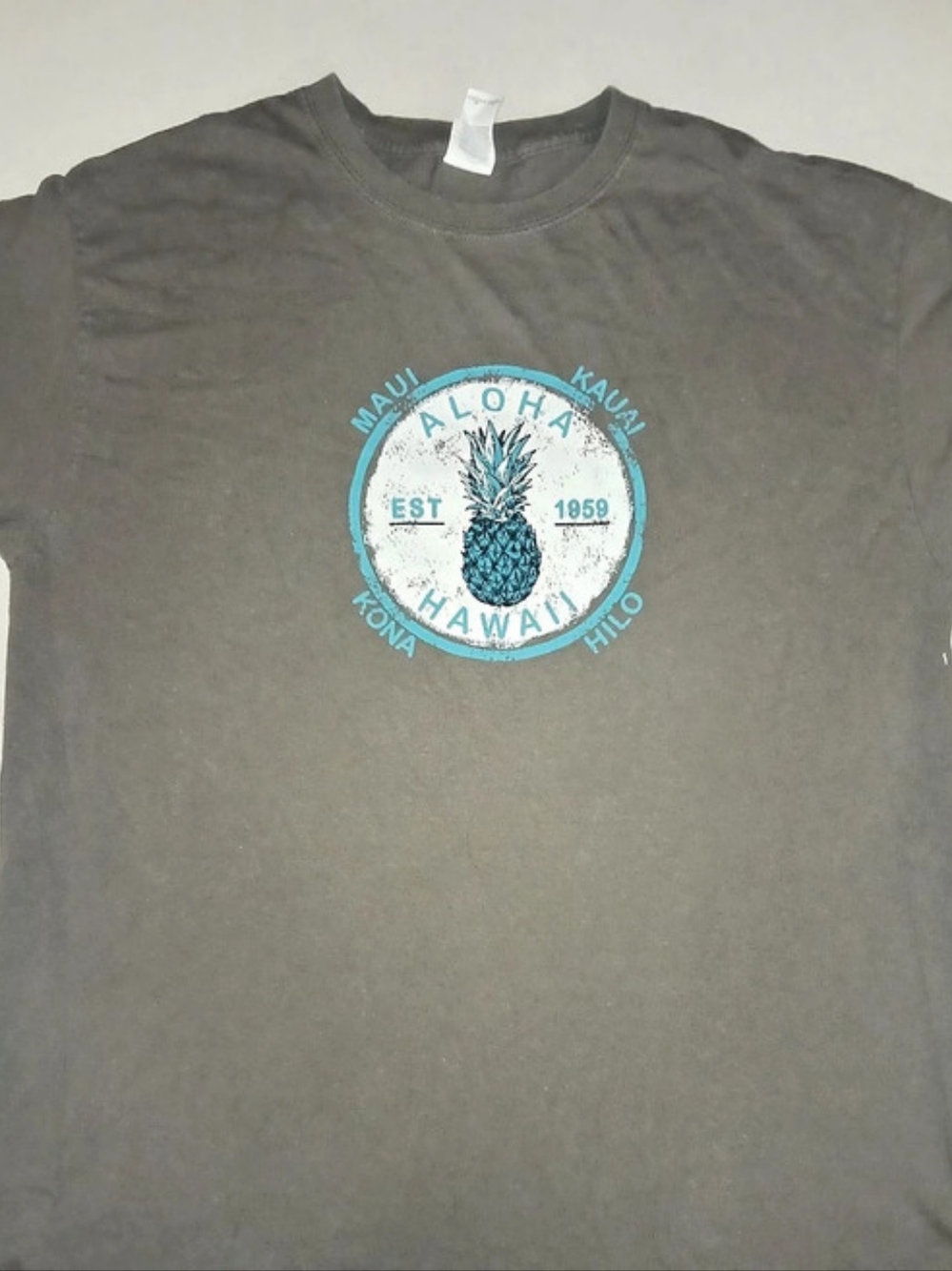 Gildan Ultra Cotton Hawaii Souvenir Graphic T-Shirt Men's Hawaii Graphic Tee